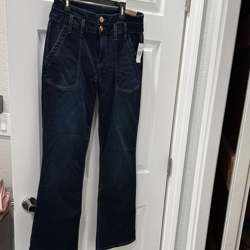 Kut from the Kloth Navy Flare Jeans